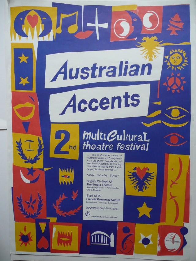 Poster of the 2nd Multicultural Theatre Festival 1992